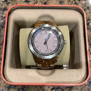 Fossil watch - like new tortoise shell